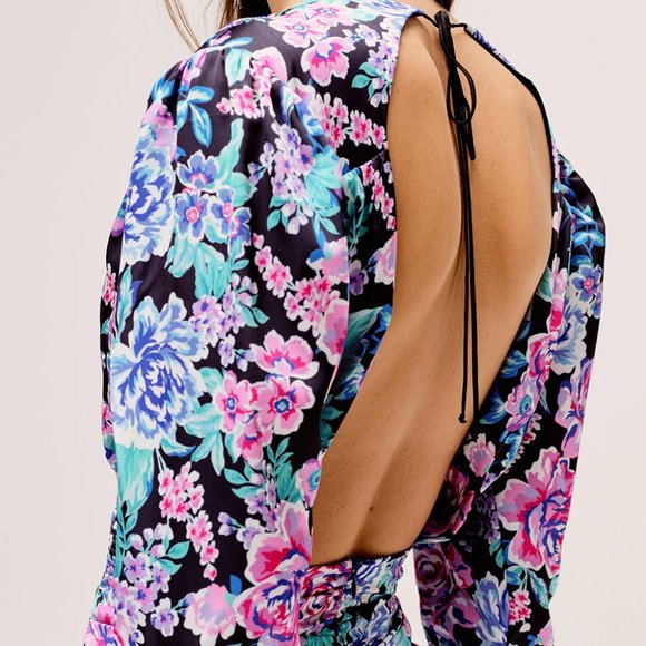 For Love & Lemons | Brandy Mini Dress Azalea Size XS - Picture 8 of 10